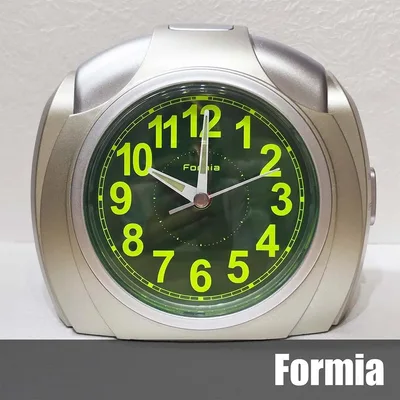 目覚まし時計 HT-A029W-CG Formia フォルミア 置き時計 卓上