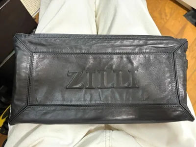 ZILLI レザー クラッチバッグ セカンドバッグ