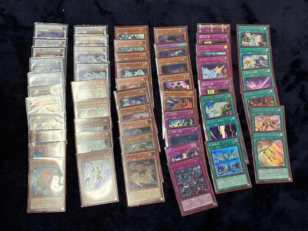 遊戯王 シンクロンデッキパーツ スターダストウォリアー 他