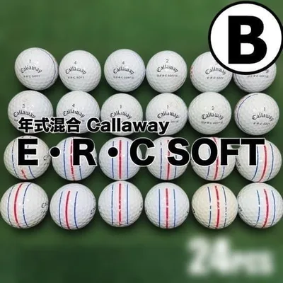 【B22】キャロウェイ ERCSOFT トリプルトラック ロストボール 24球