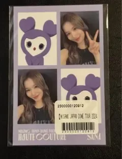 TWICE MISAMO SANA サナ オートクチュール 証明写真