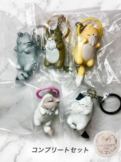 しっぽふりふり にゃんこあくせさりー2 全5種 コンプリートセット