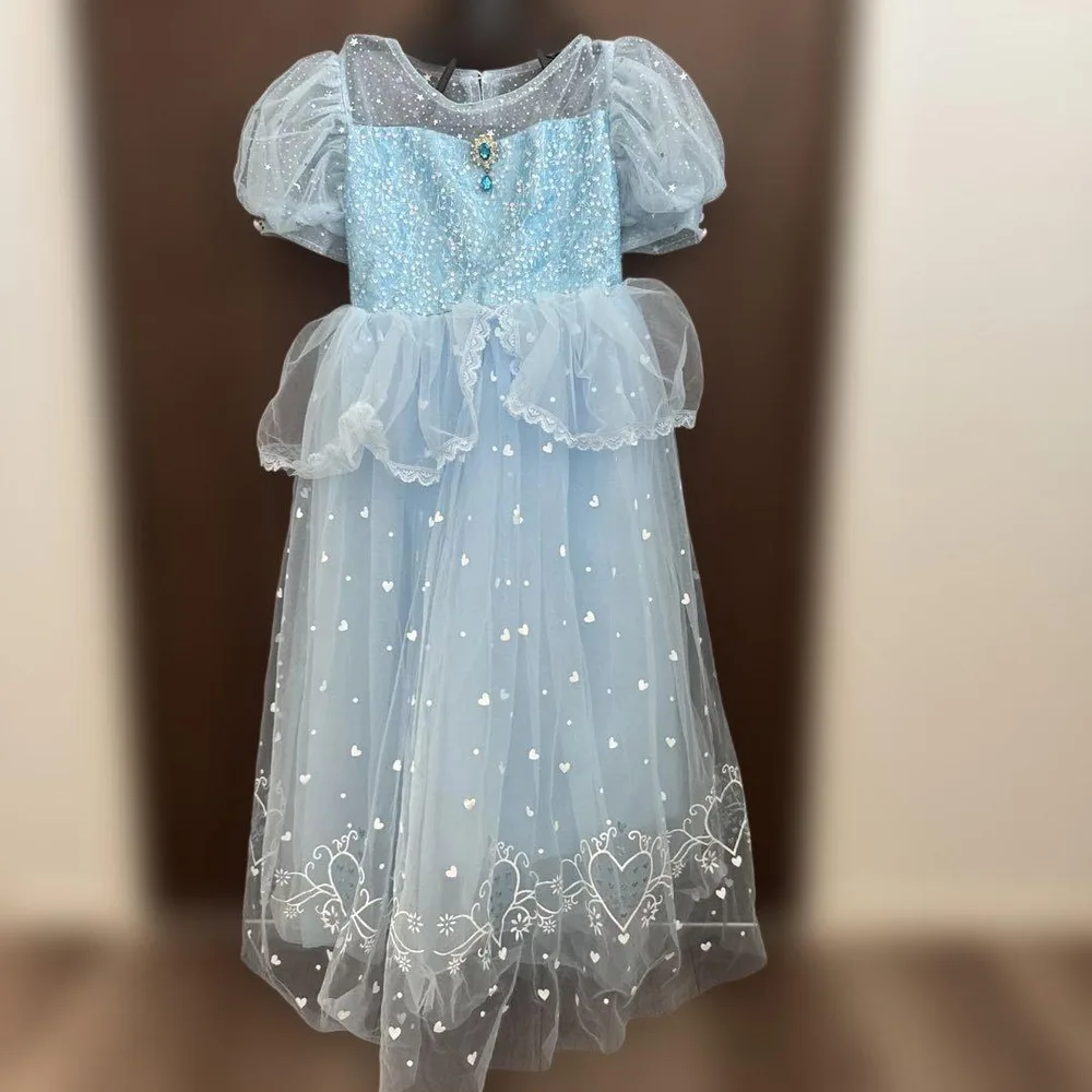 ディズニープリンセス エルサ風ドレス 130センチ