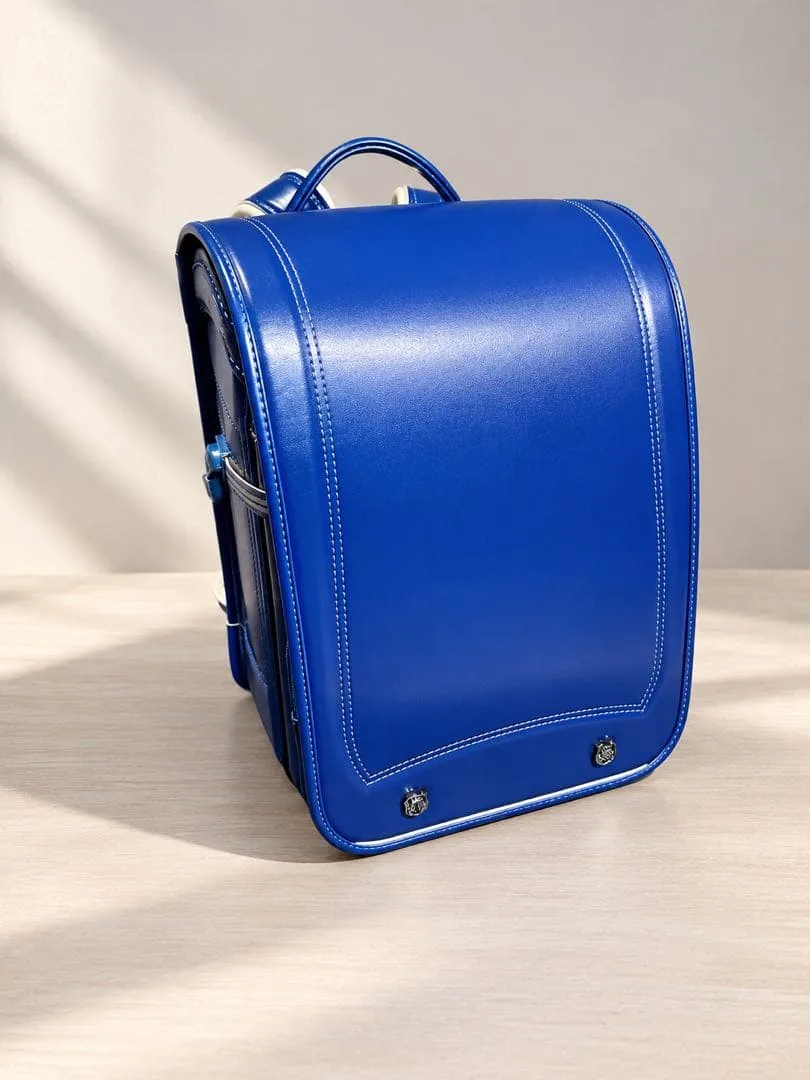 【極美品】トップバリュ ランドセル ブルー 紺 A4フラットファイル対応