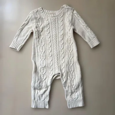 baby GAP ベビー ケーブルニット ロンパース 70cm