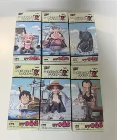 ワンピース ワールドコレクタブルフィギュア vol.6 6種