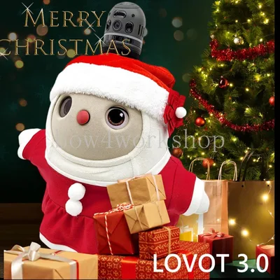 ラボット LOVOT ラボットの服ハンドメイド サンタクロースワンピースセット