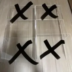 無印良品 アクリル仕切棚 小2個
