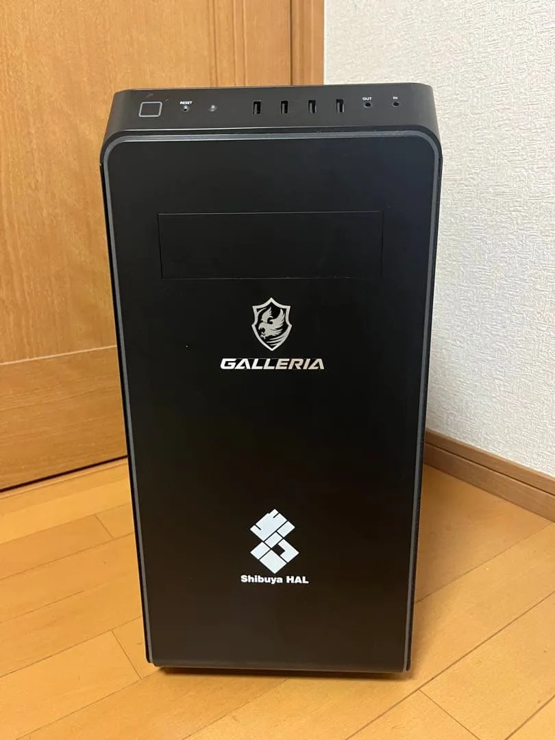 GALLERIA 渋谷ハル、コラボゲーミングPC 本体