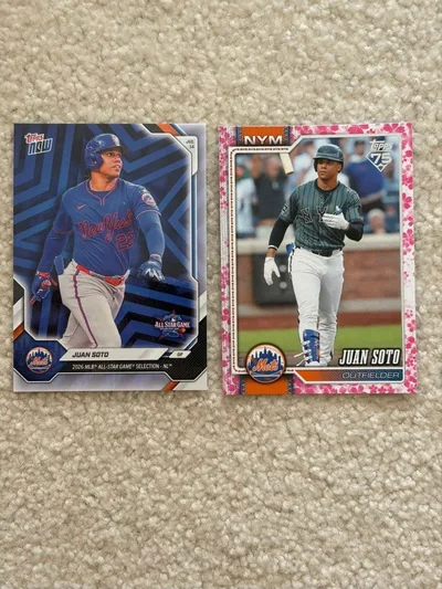 Juan Soto Topps Now 2枚セット 2026 オールスター 桜