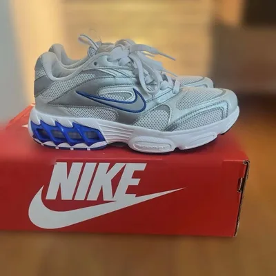 Nike Zoom Air スニーカー シルバー ブルー