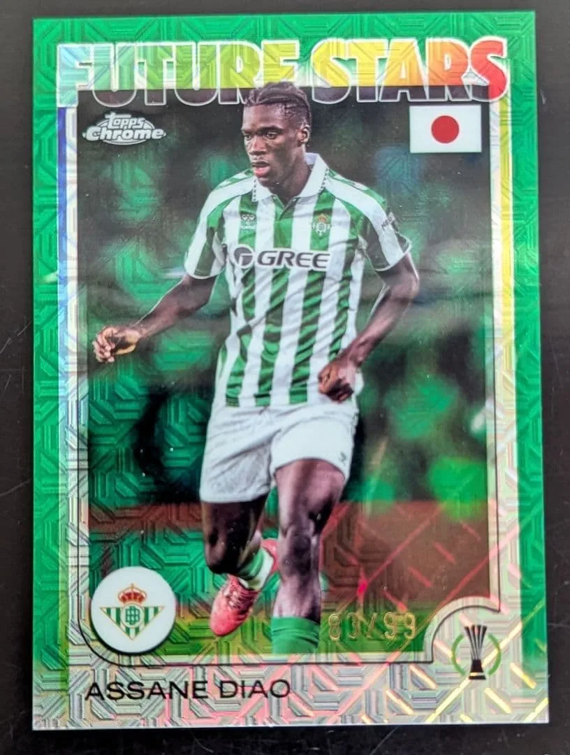【即購入可】Topps Chrome アッサン・ディアオ 99枚限定