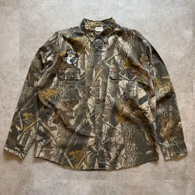 Woolrich ウールリッチ リアルツリー 迷彩 長袖シャツ L