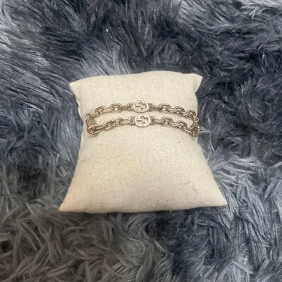 GUCCI グッチ インターロッキングG ブレスレット シルバー 18