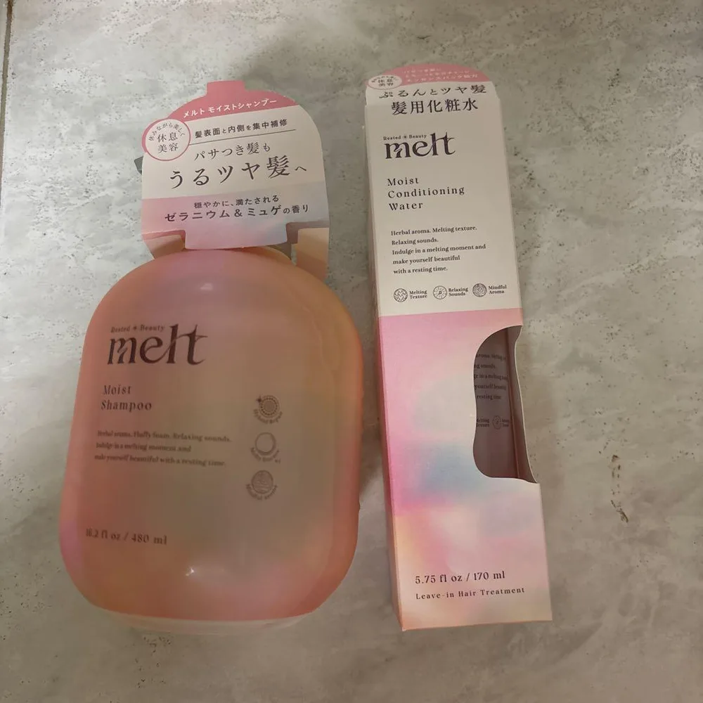 melt モイストシャンプー コンディショニングウォーター シャンプーサンプル