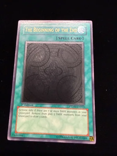 遊戯王 終わりの始まり 英語版 1st レリーフ