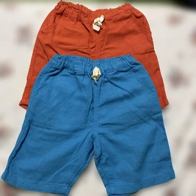 petit main ハーフパンツ 2枚セット 110cm
