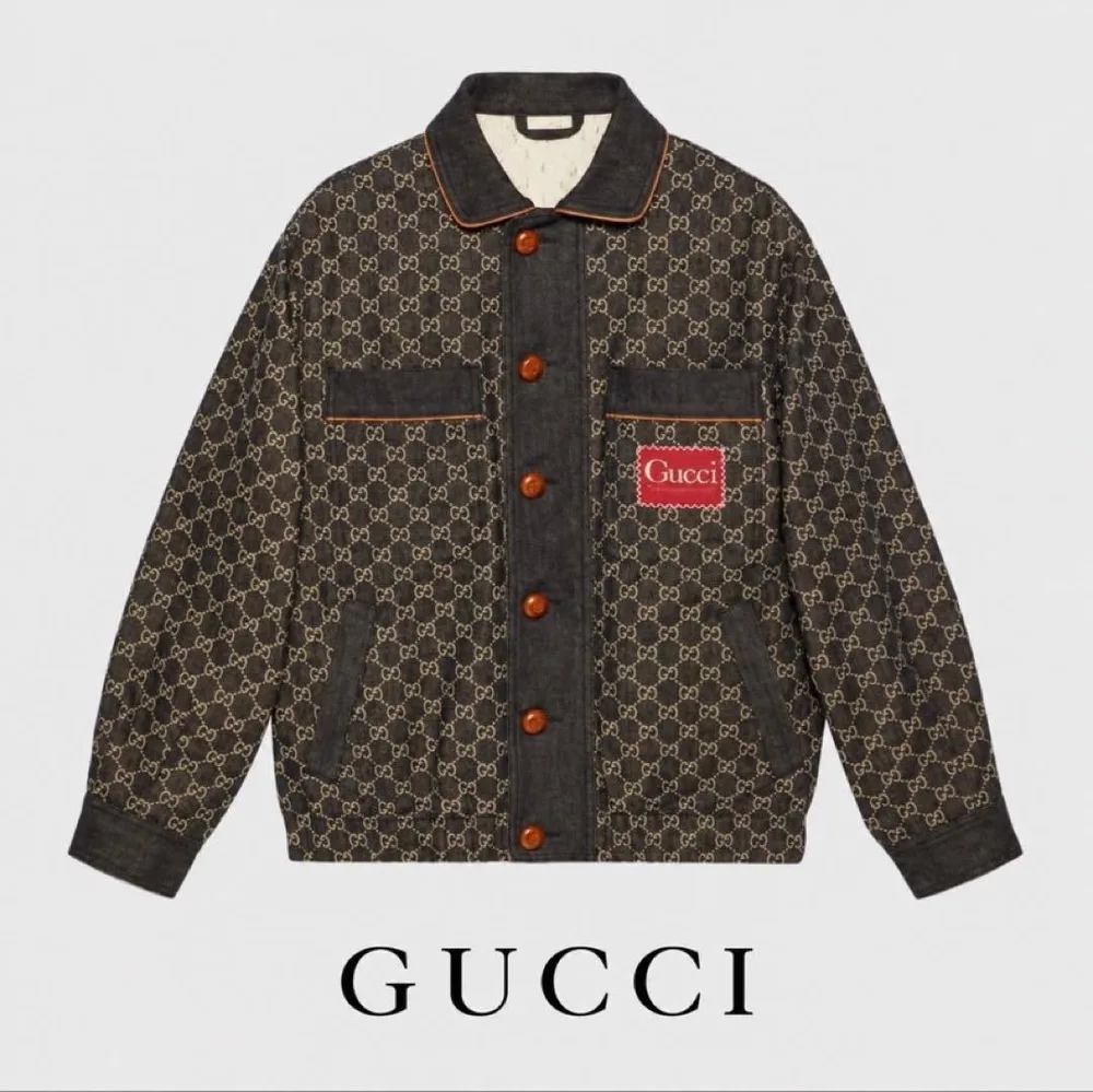 【新品】Gucci GG柄 デニムジャケット