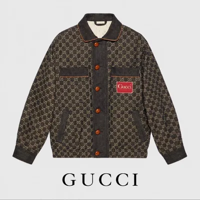 【新品】Gucci GG柄 デニムジャケット