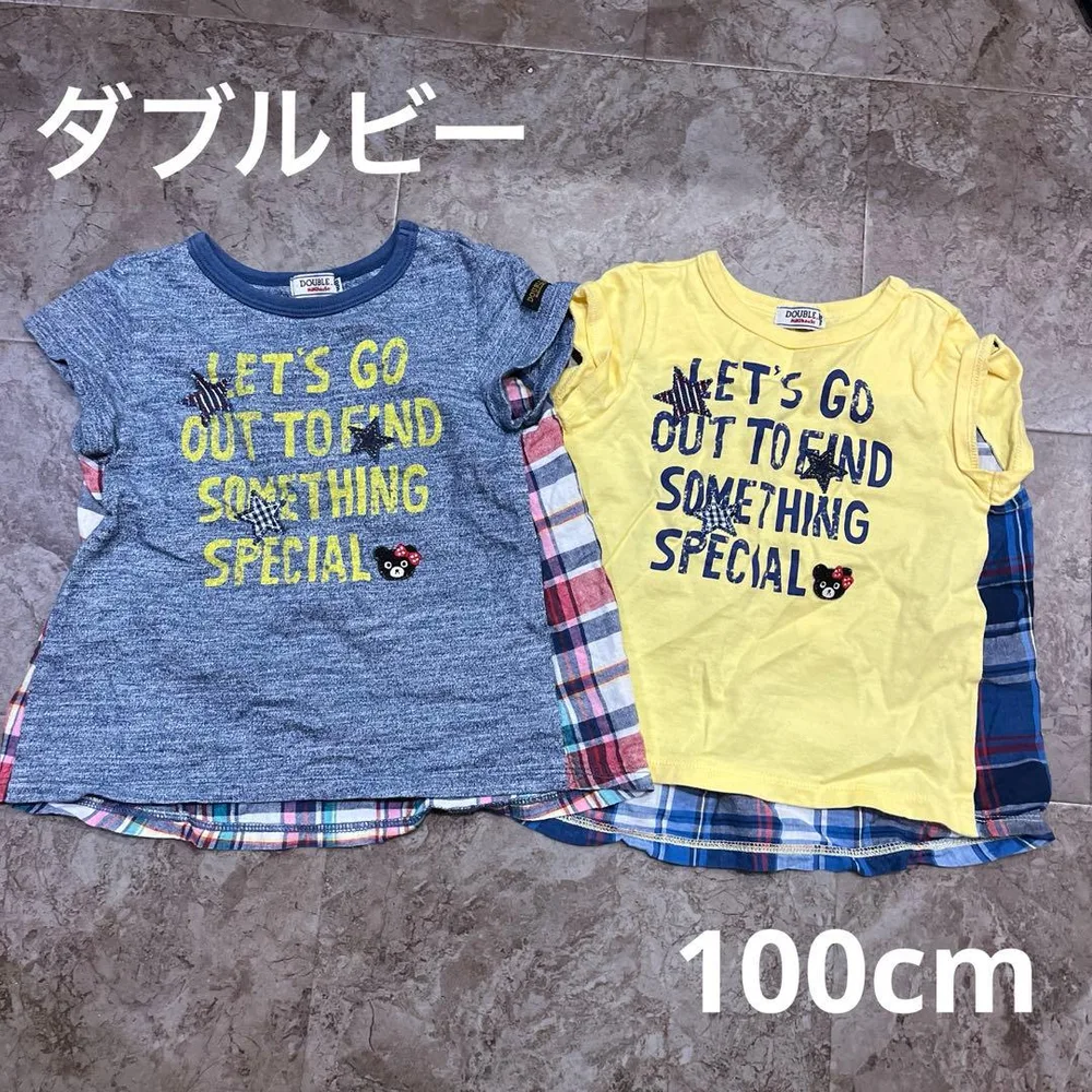 DOUBLE_B チュニック 2枚セット 100cm