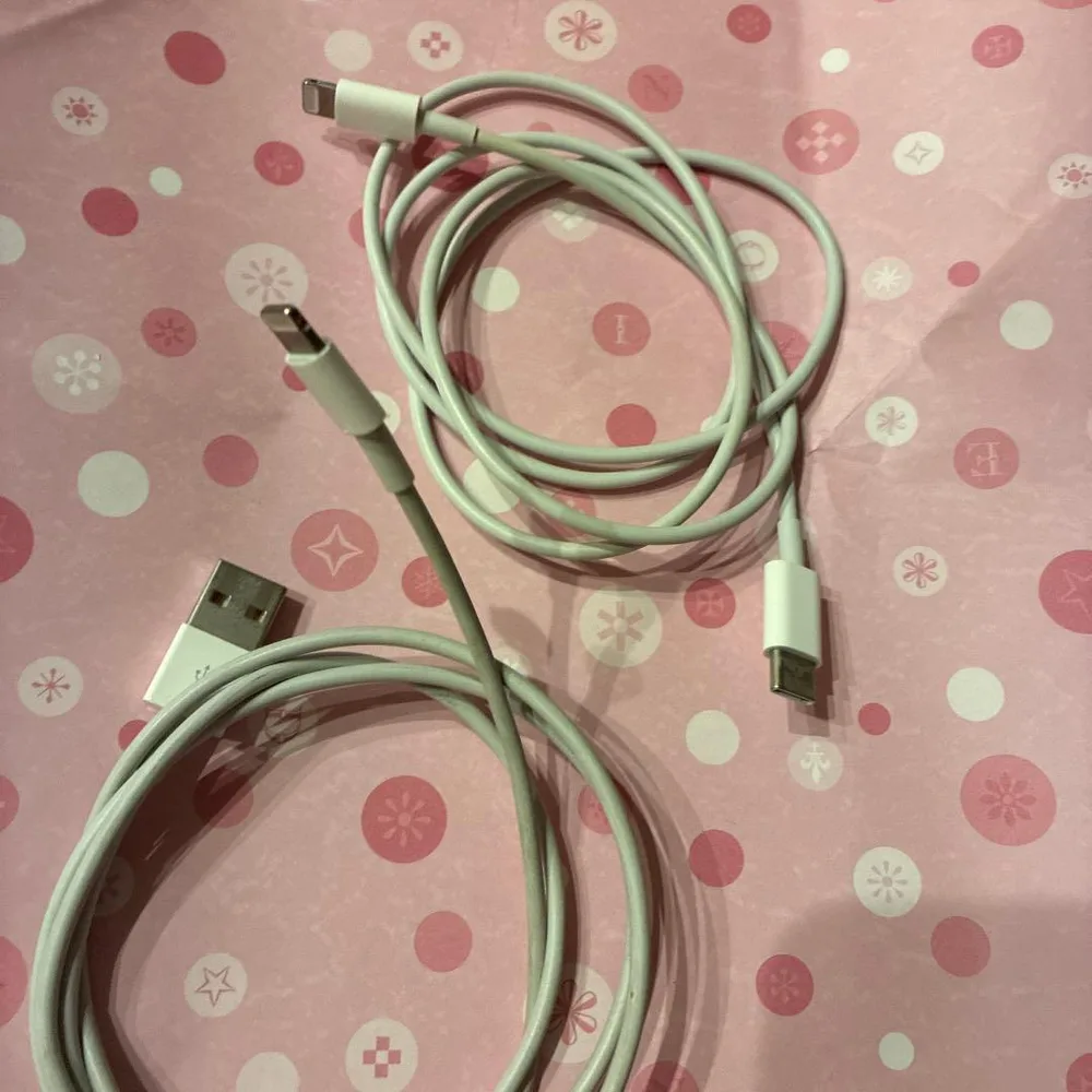 USBタイプ・Cタイプ iPhoneケーブルLightning 2本セット