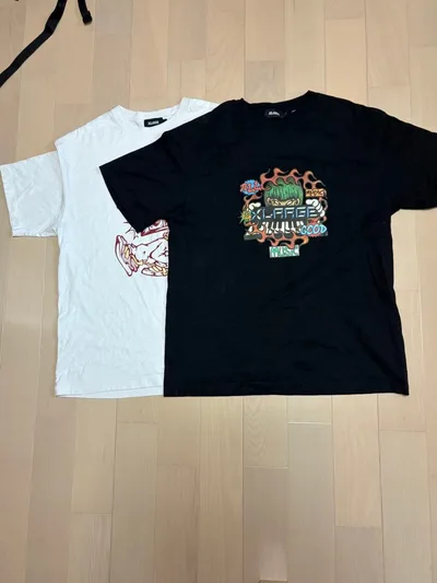 XLARGE Tシャツ ブラック、ホワイト 2枚セット