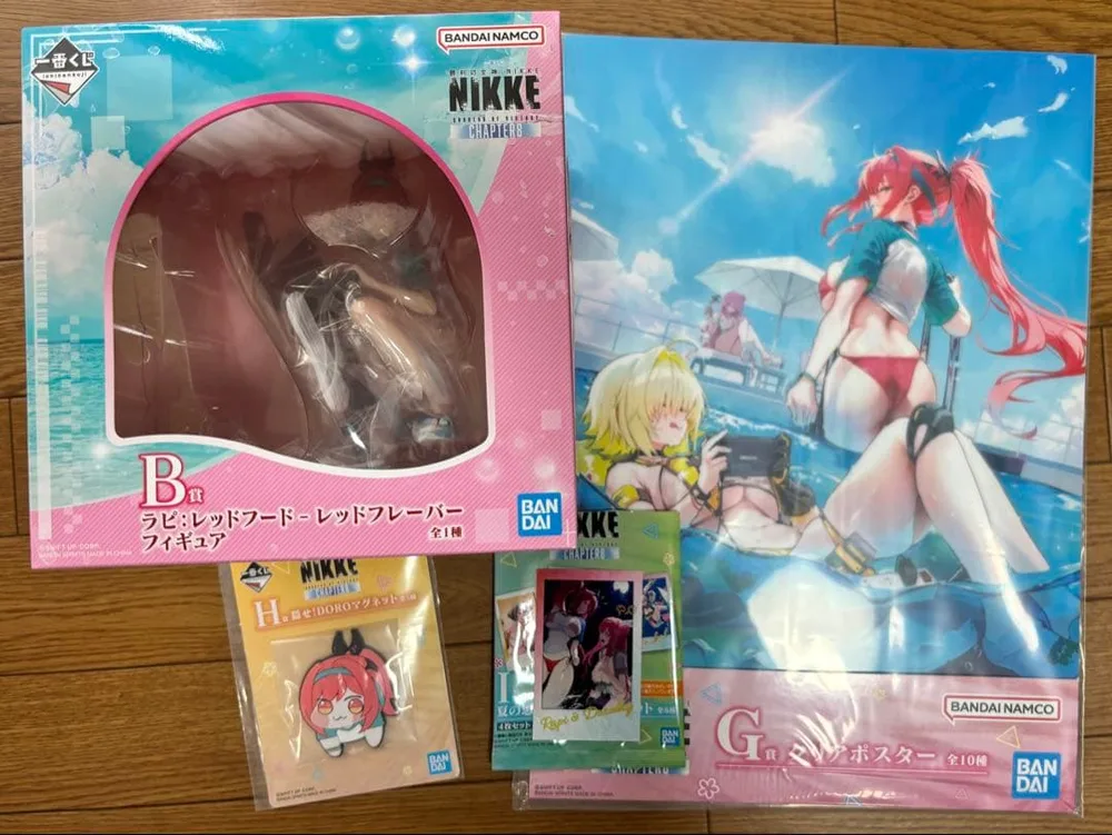 一番くじ勝利の女神NIKKE CHAPTER8 B賞 ラピ フィギュアG賞 H賞