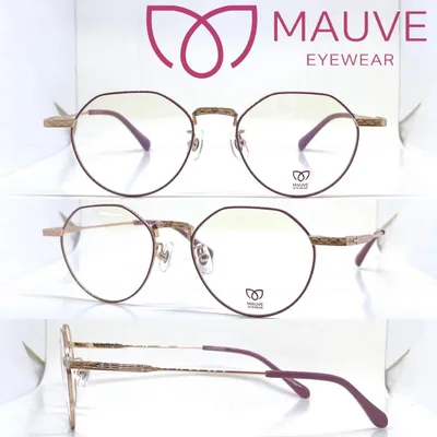 MAUVE Glasses Frame MV-08 C3 Pink/Rose Gold