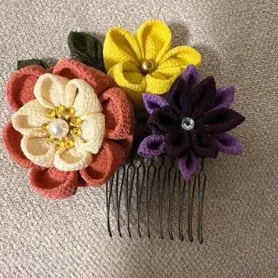 ハンドメイド 和装 髪飾り