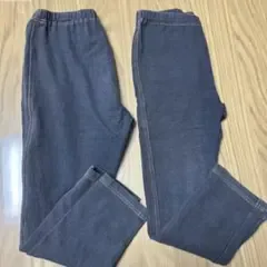 UNIQLOレギンスパンツ 2枚セット 110cm