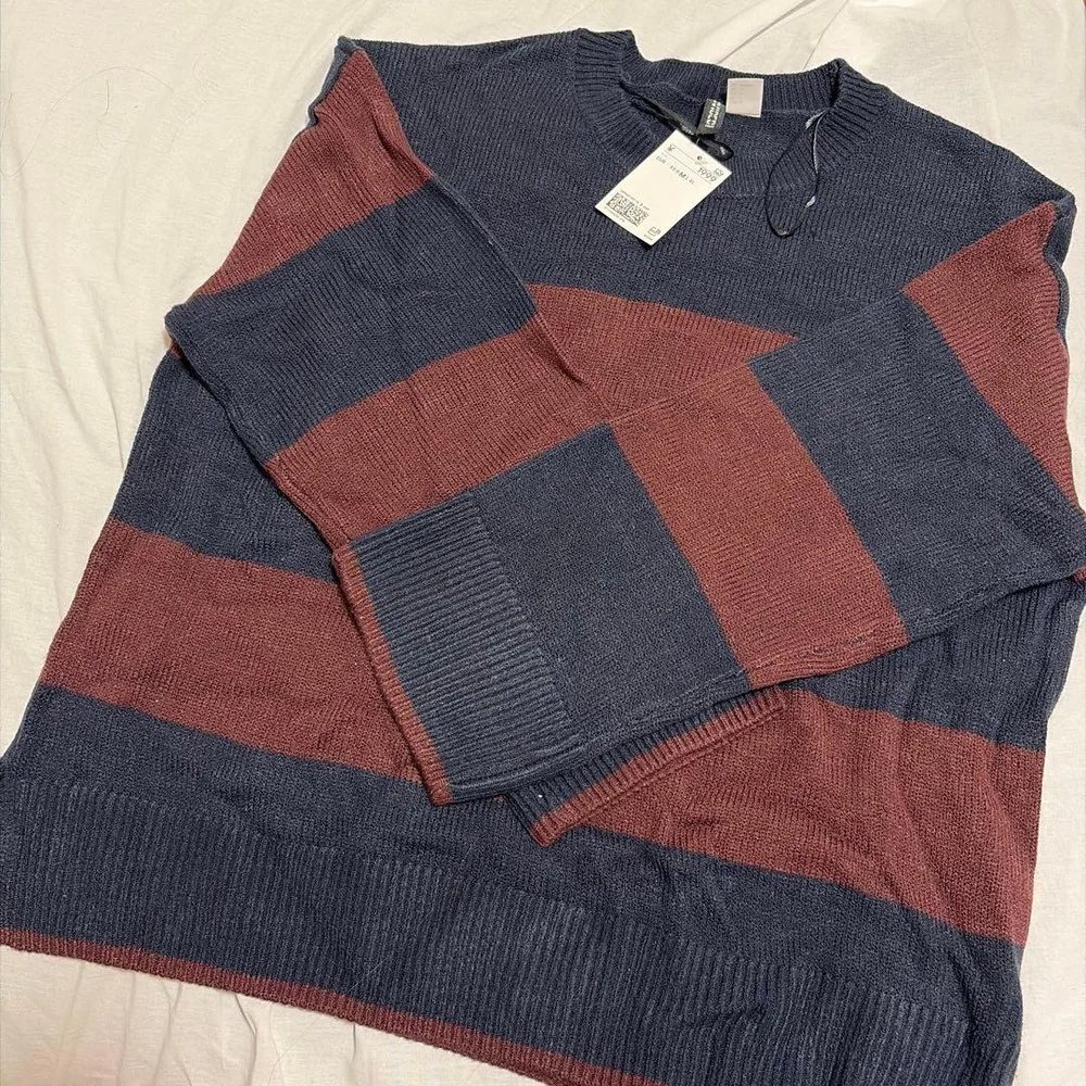 H&M ボーダーニット 長袖