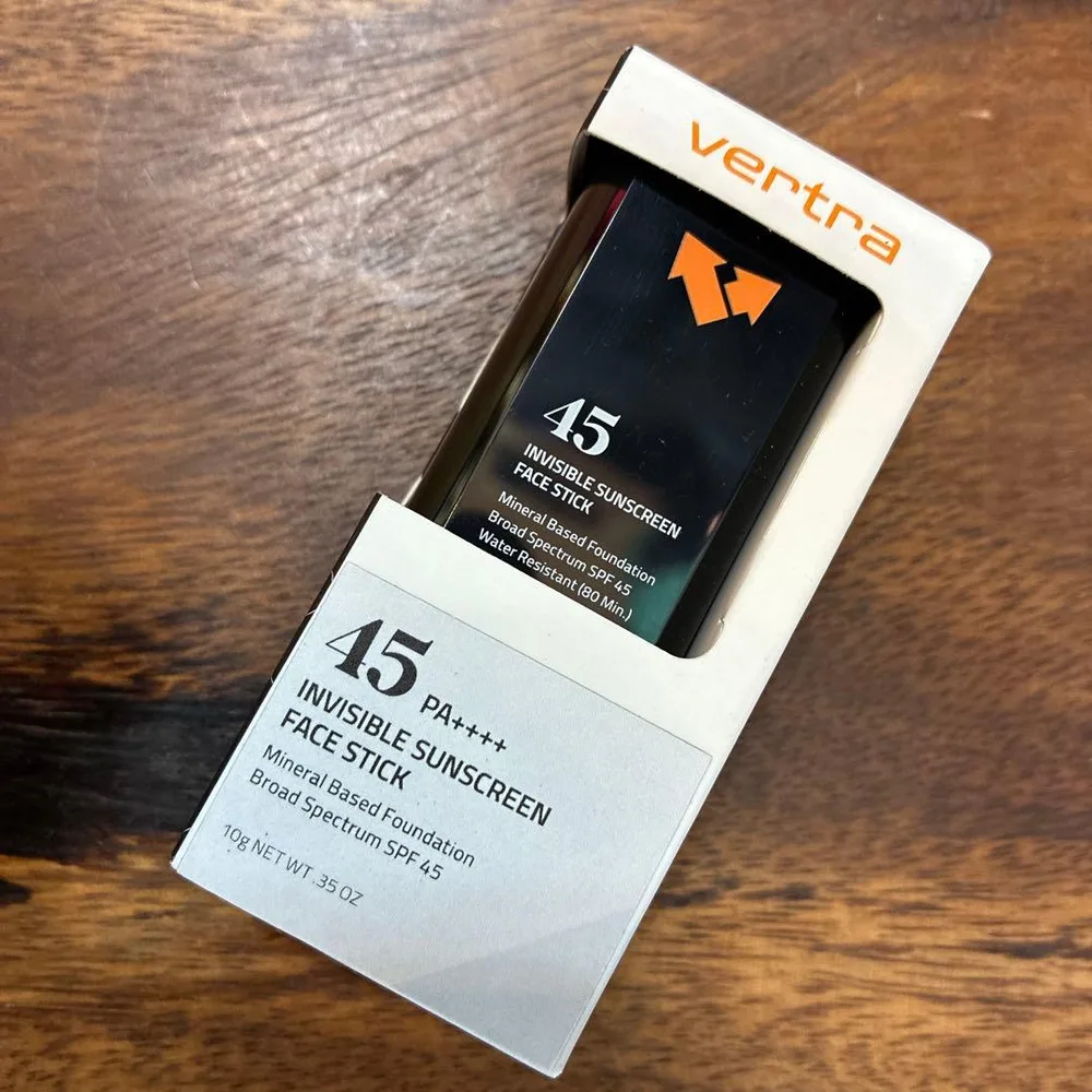 Vertra 45 INVISIBLE SUNSCREEN FACE STICK