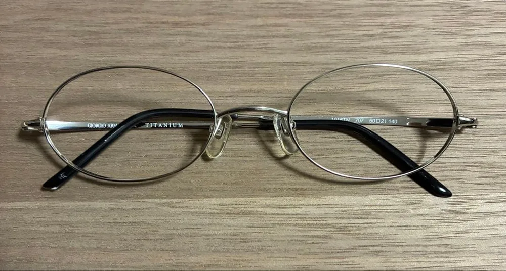 GIORGIO ARMANI メガネフレーム 1016TN チタン製