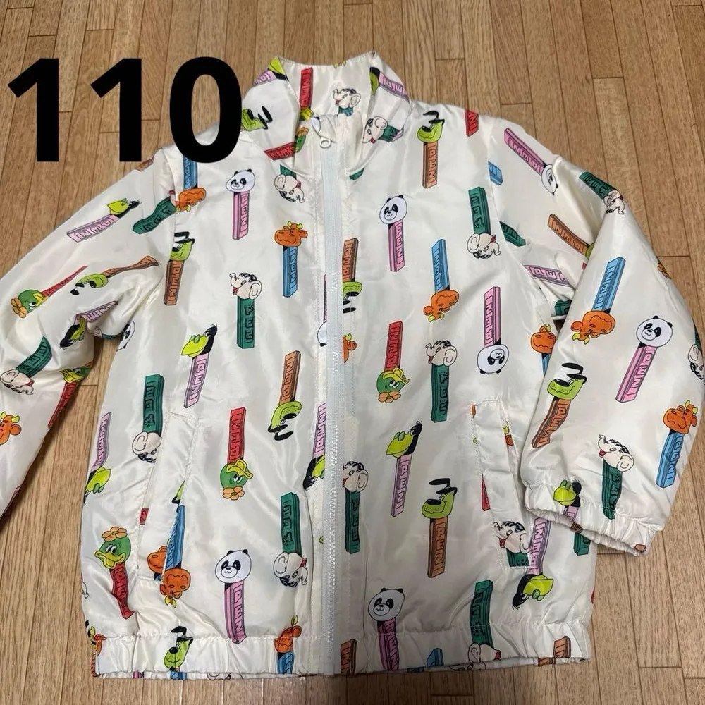 PEZ 総柄 キッズ ジャケット 110cm