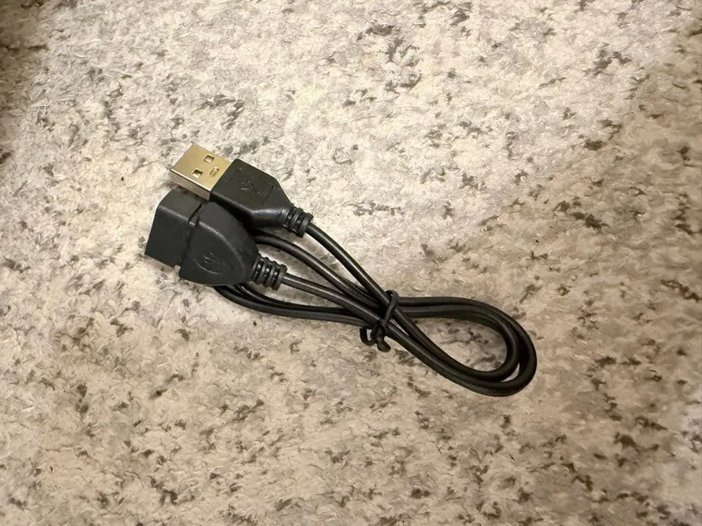 Mini USB オス-USB A メス 変換ケーブル OTGアダプター