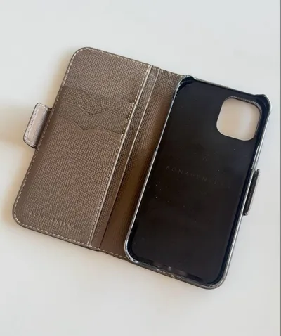 BONAVENTURA ブラウン iPhone12Pro手帳型ケース