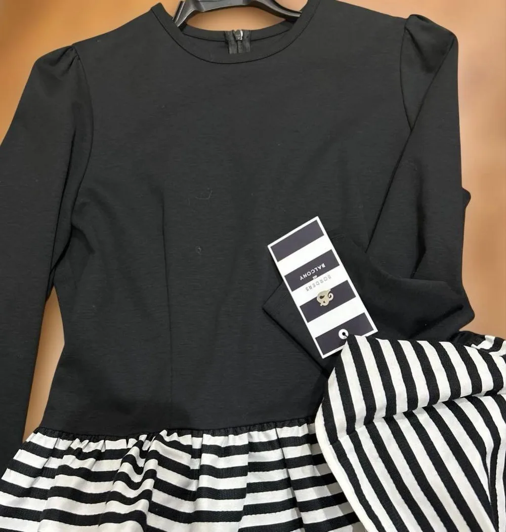 BORDERS at BALCONY 新品 ボーダーズ ペプラム カットソー