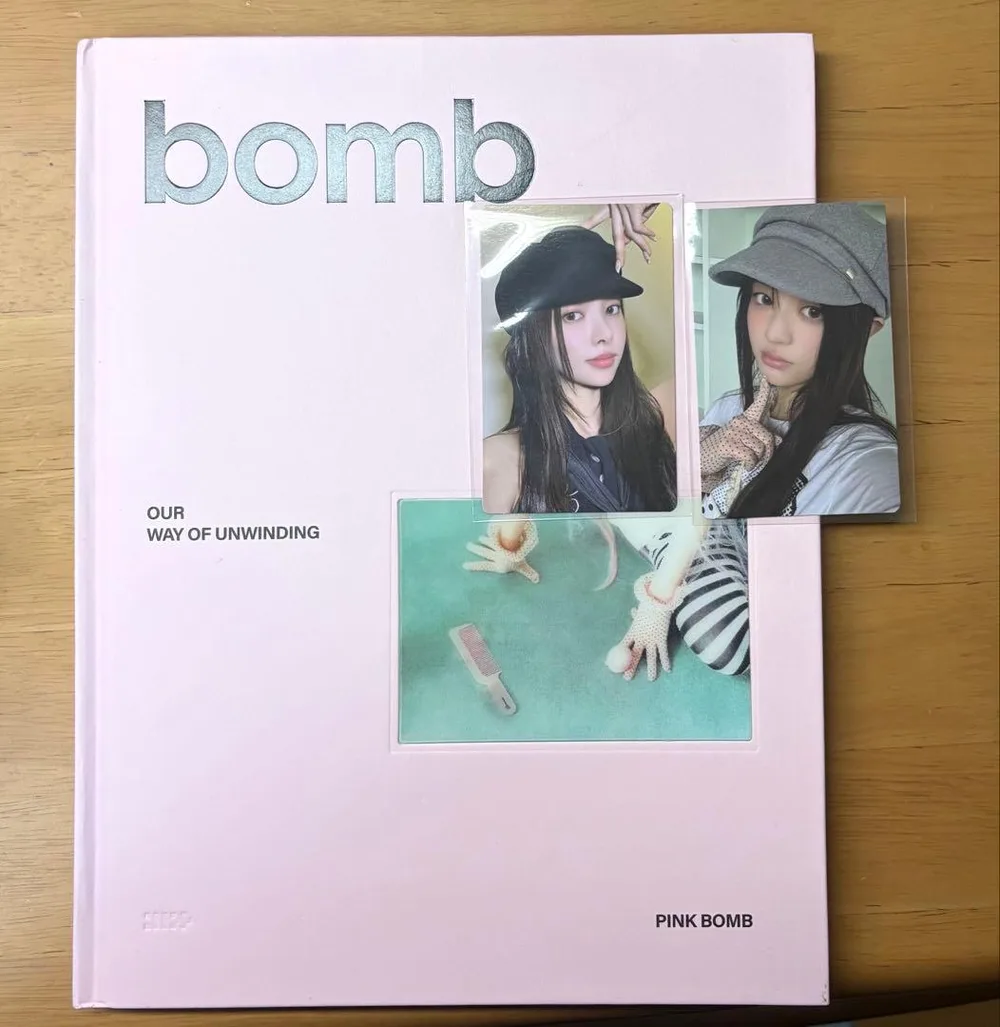 ILLIT bomb PINK アルバム トレカ ユナ ミンジュ