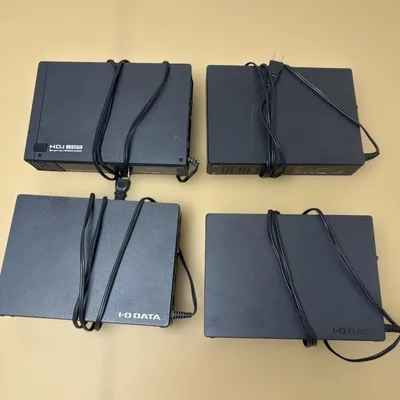 アイ・オー・データ 外付けHDD 4台まとめ売り ジャンク品 動作保証なし