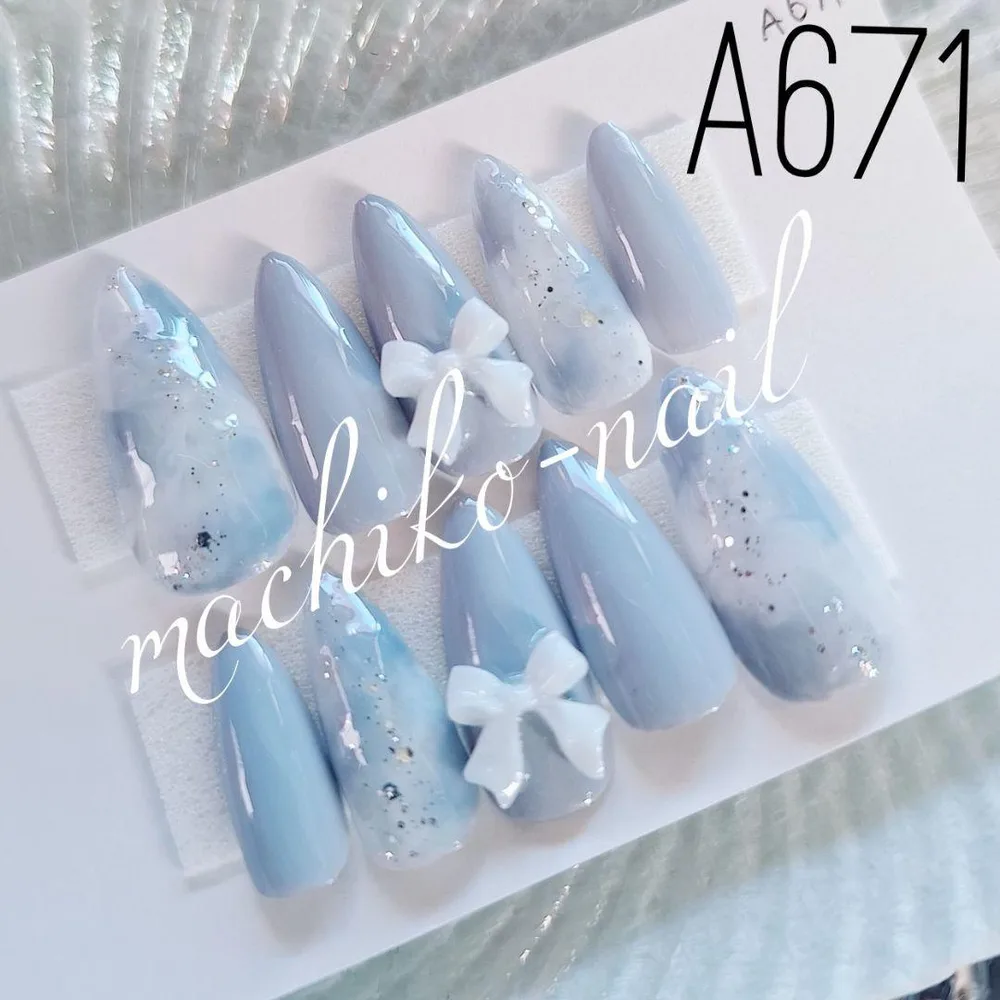 ネイルチップ♥️A671
