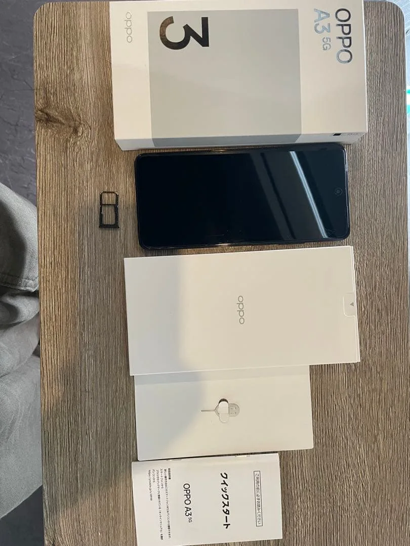 【中古】OPPO A3 5G 本体 ブラック