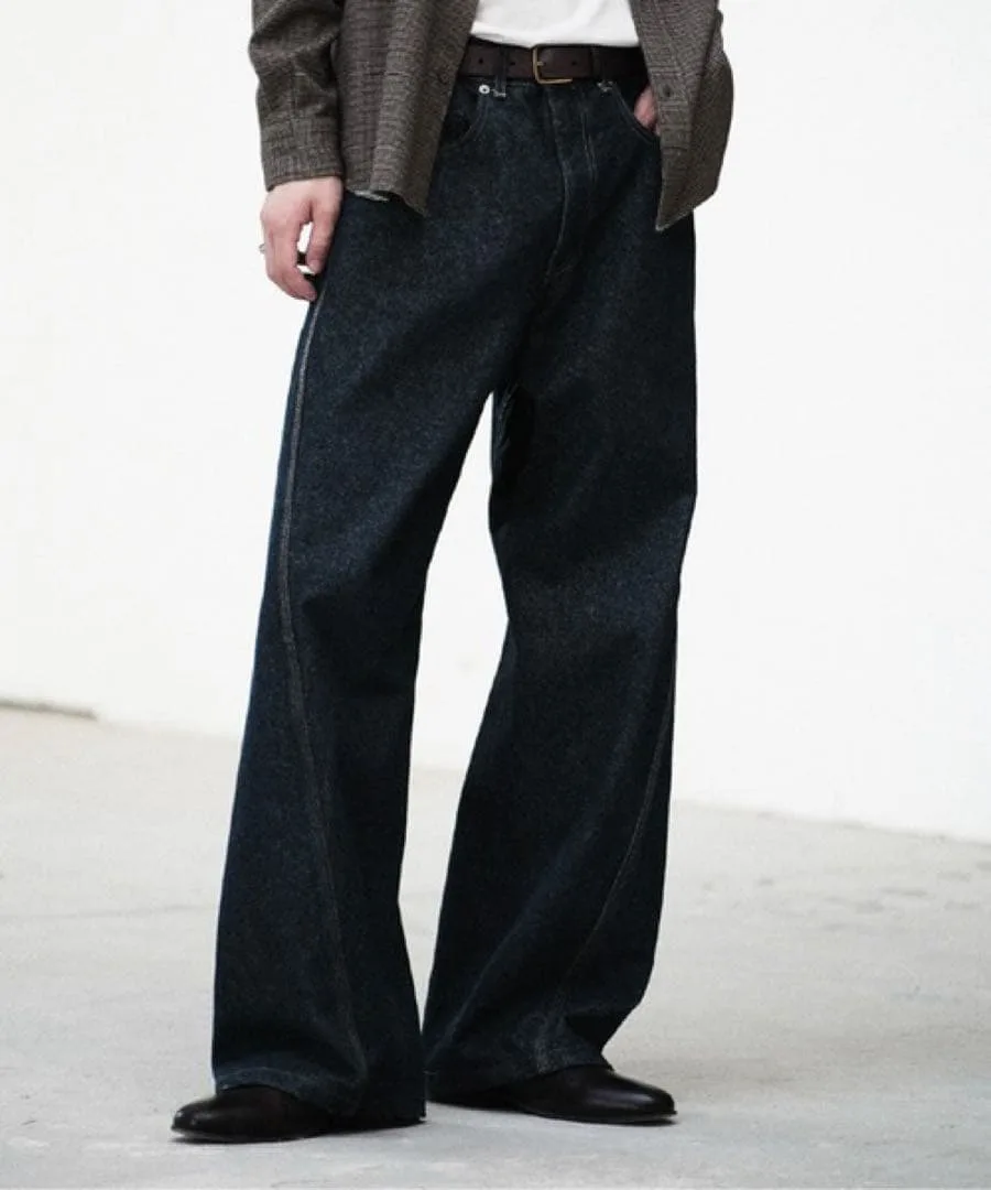 WYM LIDNN VINTAGE WASHED CURVED DENIM
