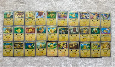 ポケモンカード ピカチュウ 30th 30枚コンプリートセット