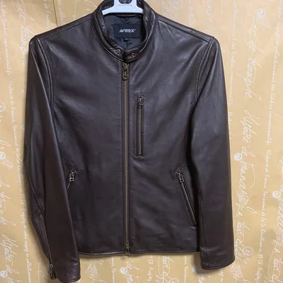 アヴィレックス AVIREX シングルライダース 羊革