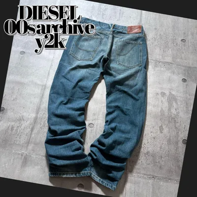 00s DIESEL denim pants y2k swag drip