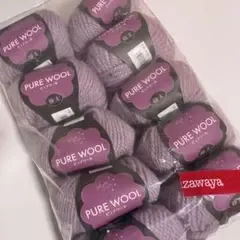 ユザワヤ PURE WOOL 極太 毛糸 10玉セット