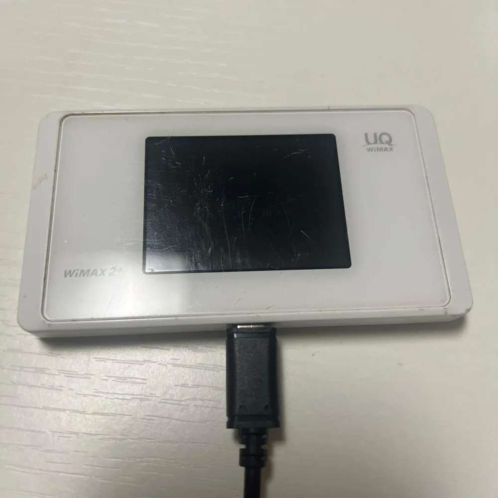 WiMAX 2+ モバイルルーター ホワイト 動作確認済