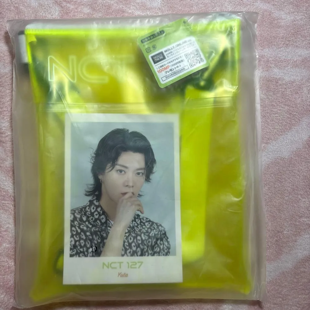NCT 127 Yuta クリアサコッシュ MOLLY.ONLINE