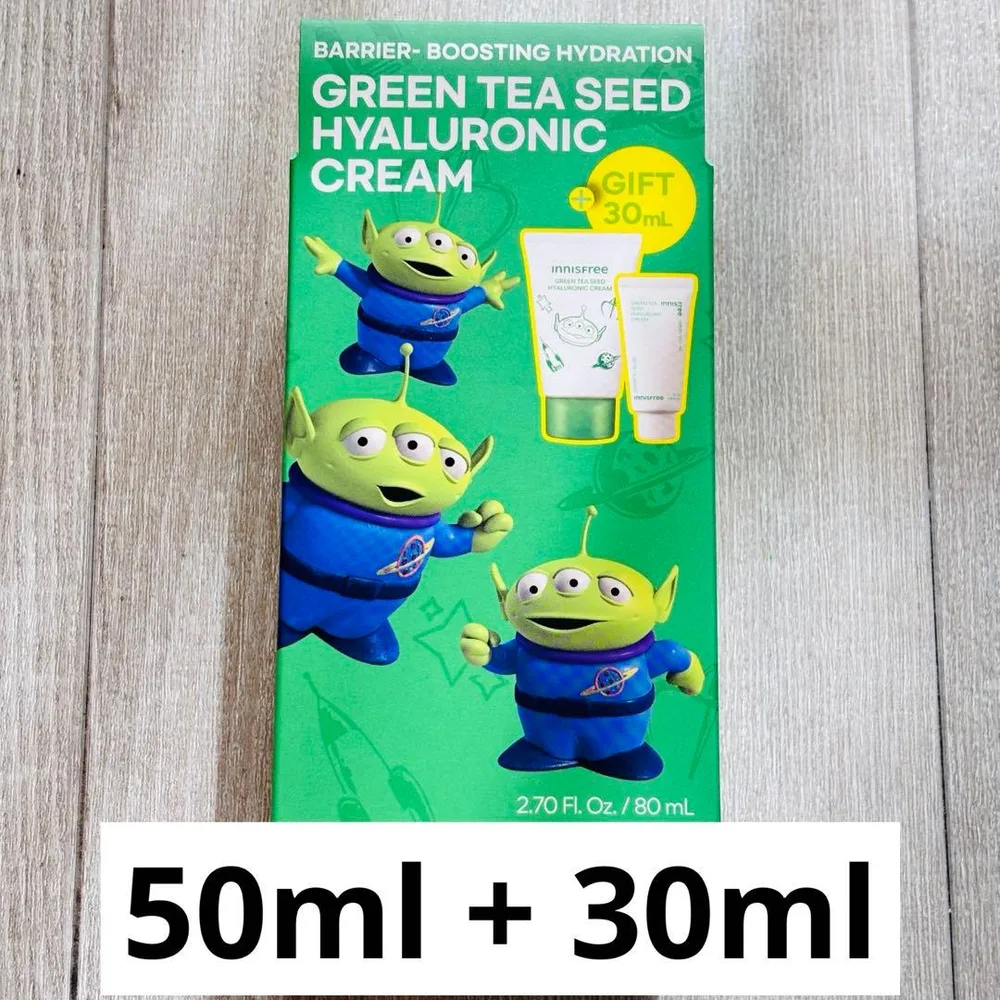 Innisfree グリーンティーシード ヒアルロンクリーム 合計80ml