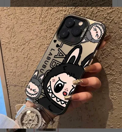 iPhone 12PROMAXケース LABUBU キャラクターデザイン
